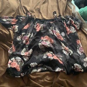 Off the shoulder shirt